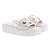 Flatform Bali Ráfia Off White - Imagem 1