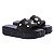 Flatform Bali Ráfia Preta - Imagem 1