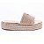 Flatform Ibiza Ráfia Ouro Light - Imagem 3