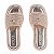 Flatform Ibiza Ráfia Ouro Light - Imagem 2