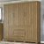 Guarda Roupa Casal 8 Portas 4 Gavetas New Realce Demóbile - Imagem 1