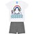 Conjunto Camiseta e Bermuda Infantil Kamylus Tubarão - Imagem 2