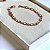 Pulseira Bracelete Banhado A Ouro Rosé - Imagem 2