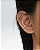 Brinco Ear Hook Em Prata 925 E Zircônias - Imagem 2
