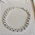 Pulseira Bracelete Feminino Banho De Prata Zircônias Luxo - Imagem 3