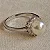 Anel Prata 925 Legítima Flor Pérola Shell Rodinado Zircônias - Imagem 4
