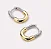 Brinco Argola Banhado Ouro 18k Cravejado Zircônias - Imagem 6