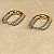 Brinco Argola Banhado Ouro 18k Cravejado Zircônias - Imagem 3