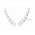 Brinco Ear Cuff Noiva Em Prata 925 Com Pedras Zircônia - Imagem 1
