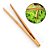 Pinça Reta Multiuso Pegador Fritura Salada Bambu Mimo 36cm - Imagem 5