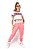 Calça jogger prison super pink feminina - Imagem 3