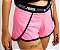 Shorts feminino streetwear comfort way black pink m - Imagem 1