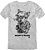 T-Shirt Bulldog Worry Less Cinza Mescla - 02 ao 08 - Imagem 1