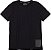 Camiseta Masculina Infantil Básica Preta Youccie - Imagem 1