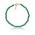Pulseira com esmeraldas indianas - Imagem 1