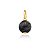 Pingente com pedra obsidiana preta 10 mm - Imagem 1