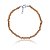 Pulseira com goldstones indianas (ródio branco) - Imagem 1