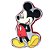 Almofada 3D Mickey Mouse Aveludada Oficial Disney - Imagem 2