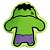 Almofada 3D Hulk Verde Aveludada Oficial Marvel Vingadores - Imagem 3