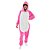 Pantera Cor De Rosa Kigurumi Pijama Roupa Macacão Unissex - Imagem 3