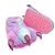 Pantufa 3D Garra Dinossauro T-Rex Fashion Rosa Azul E Roxo - Imagem 5