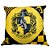 Almofada Lufa-Lufa Hufflepuff Quadrada 40x40Cm Aveludada Oficial Harry Potter - Imagem 1