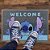 Tapete Capacho Stitch Welcome 60x40cm Oficial Disney - Imagem 1