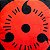 Almofada Clã Uchiha Sharingan Sasuke Redonda Oficial Naruto - Imagem 4