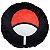 Almofada Clã Uchiha Sharingan Sasuke Redonda Oficial Naruto - Imagem 2