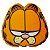Almofada 3D Garfield Rosto Feliz E Triste 40x40 Cm Oficial - Imagem 2