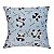 Almofada Panda Pandinha Bambu Aveludada Quadrada 40x40 Cm - Imagem 3