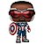 Pop Funko Falcão Capitão América Sam Wilson #814 Oficial Marvel - Imagem 2