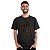 Camiseta Harry Potter Casas Hogwarts Cinza 100% Algodão Oficial WB - Imagem 1