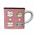 Caneca Gatos Gatinhas I Love Cats Cubo 3D Quadrada Cerâmica 300 ML - Imagem 4