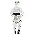 Stormtrooper Kigurumi Pijama Roupa Macacão Oficial Star Wars - Imagem 3