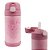 Garrafa Princesas Térmica 6 Horas Infantil Metal Com Canudo De Silicone 400ML Oficial Disney - Imagem 1