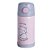 Garrafa Gata Gatinhas Térmica 6 Horas Infantil Metal Com Canudo De Silicone 400ML - Imagem 4