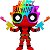 Pop Funko Birthday glasses Deadpool #783 Deadpool Special Edition - Imagem 2