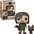 Pop Funko Daryl Dixon with dog #1182 The Walking Dead - Imagem 1