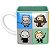 Caneca Harry Potter Cute Cubo 3D Quadrada Cerâmica 300 ML Oficial WB - Imagem 3