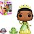 Pop Funko Princess Tiana & Naveen #149 Disney Princess Glitter Special Edition - Imagem 1