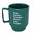 Caneca Friends Nomes Empilhável Porcelana Verde 400ML Oficial WB - Imagem 2