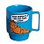 Caneca Garfield Empilhável Porcelana Azul 400ML Oficial Nickelodeon - Imagem 3