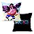 Almofada One Piece Luffy Gear Fourth Aveludada Quadrada 40cmX40cm - Imagem 1