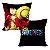 Almofada One Piece Monkey D. Luffy Aveludada Quadrada 40cmX40cm - Imagem 1