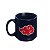 Mini Caneca Naruto Nuvem Akatsuki Empilhável Cerâmica Preta 100ML Oficial VIZ - Imagem 2