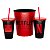 Kit Netflix Almofada Suede + Balde Pipoca + 2 Copos Oficial - Imagem 3