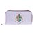 Carteira Harry Potter Hogwarts School 19x10Cm De Zíper Oficial W.B. - Imagem 1