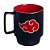 Caneca Itachi Uchiha Nuvem Akatsuki Empilhável Porcelana 400ML Oficial Naruto VIZ - Imagem 2