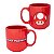 Mini Caneca Super Mario Cogumelo Empilhável Cerâmica 100ML Oficial Nintendo - Imagem 1